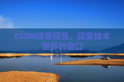 CSDN博客预览，探索技术世界的窗口